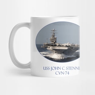 USS John C Stennis  CVN-74 Mug